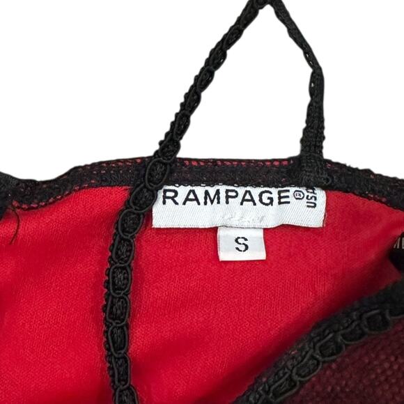 Y2K Rampage Whimsygoth Lace Mini Dress - Picture 5 of 6